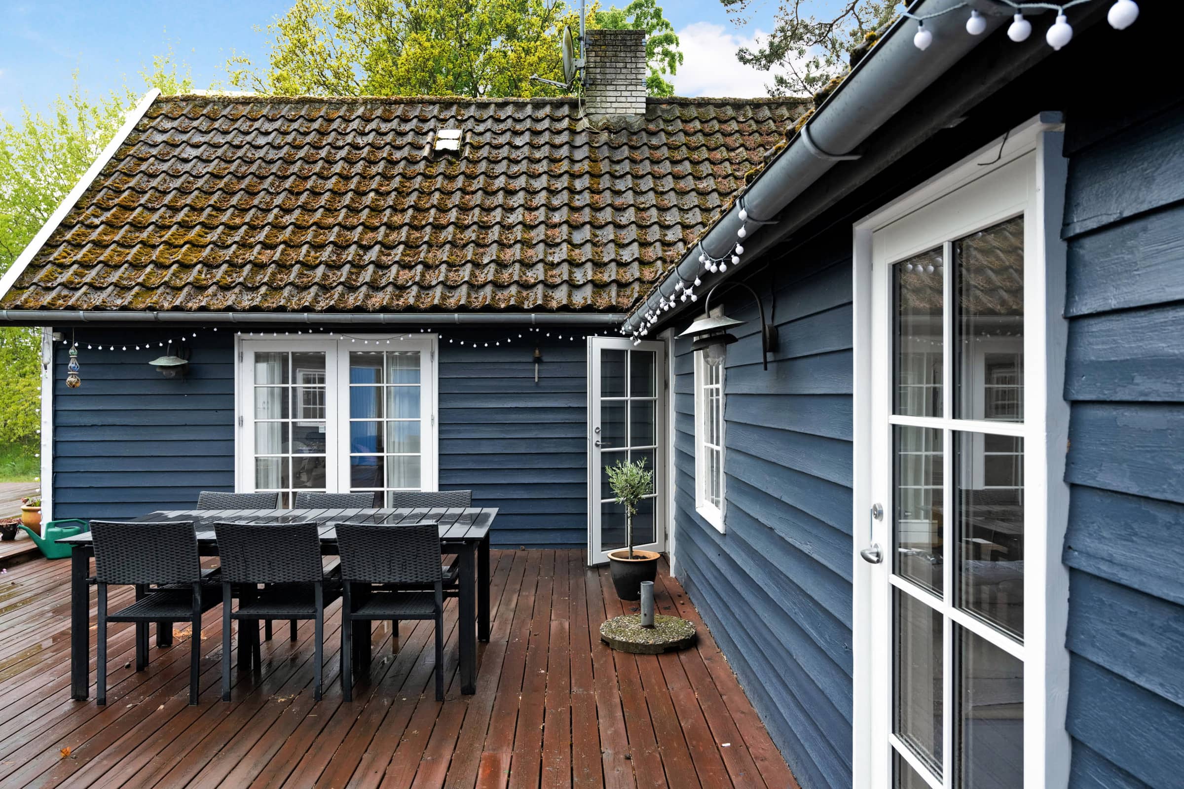 Charmerende sommerhus nær stranden billede 4