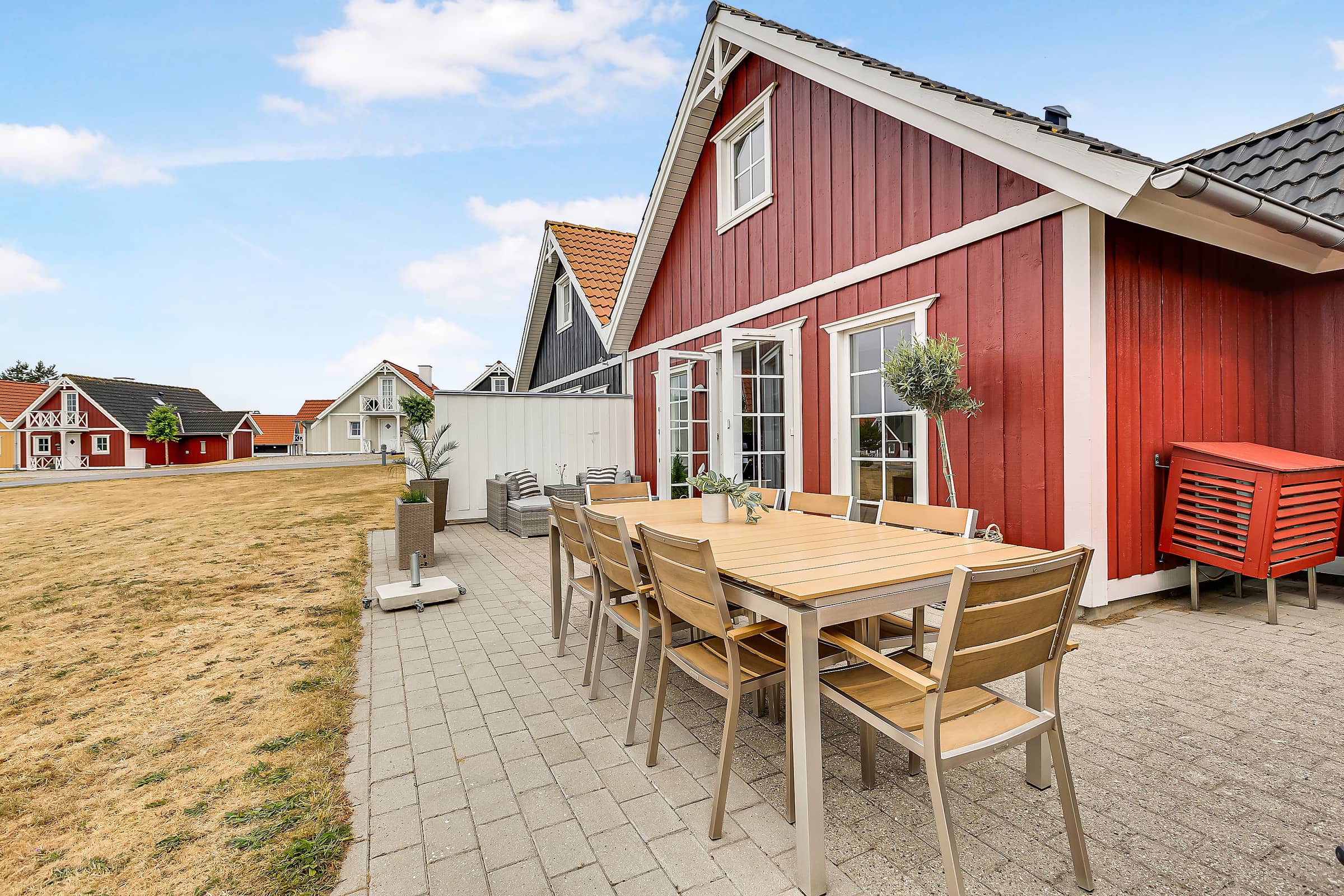 Charmerende rækkehus ved strand, skov og natur  billede 2