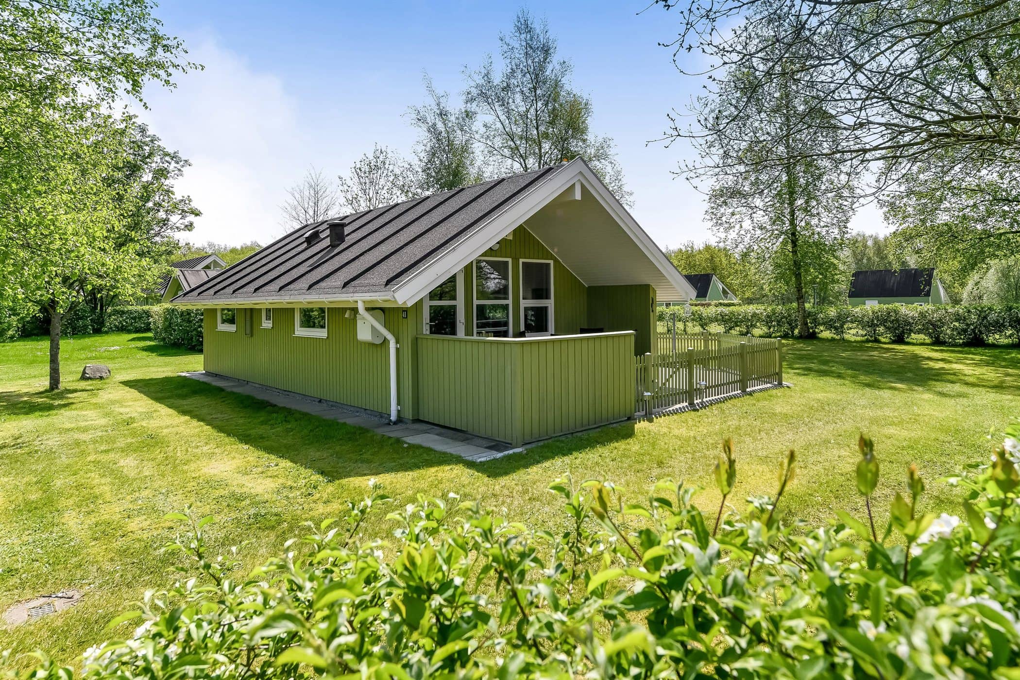 Hyggelig feriehytte ved Grindsted billede 2