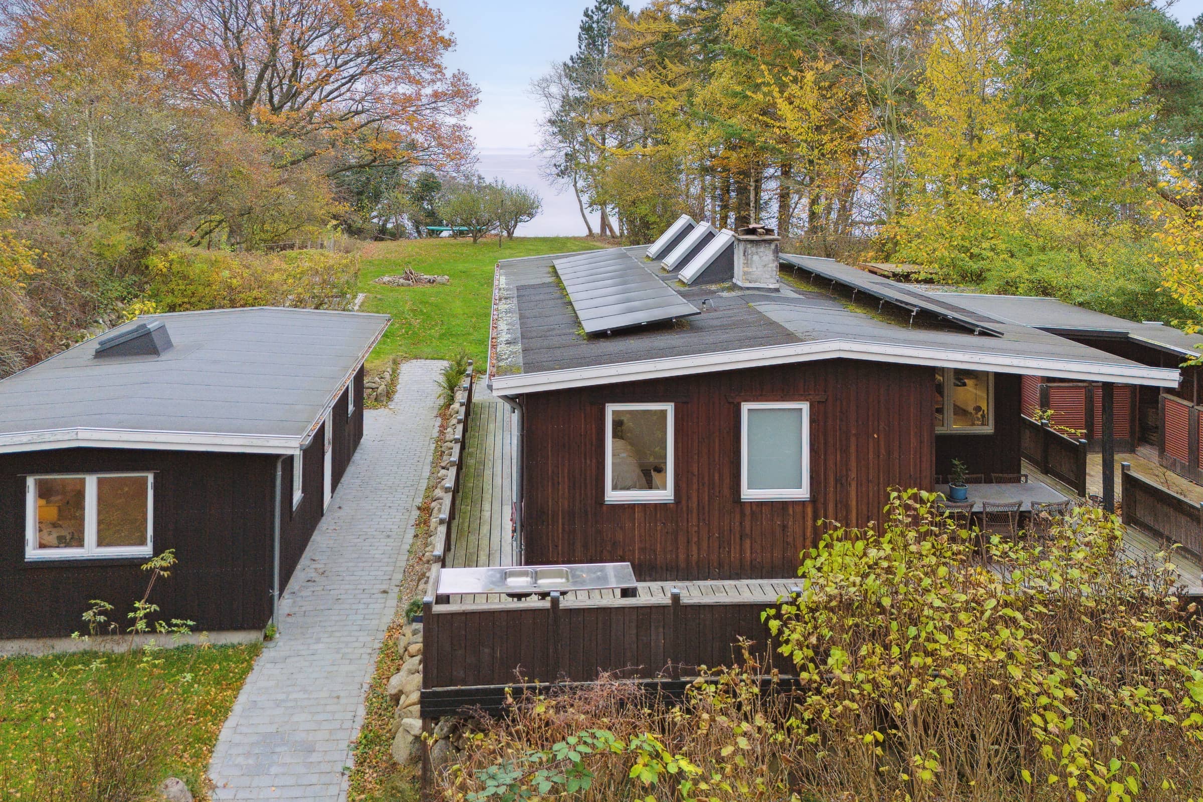 Arkitekttegnet feriehus i 1. række til Isefjorden billede 2
