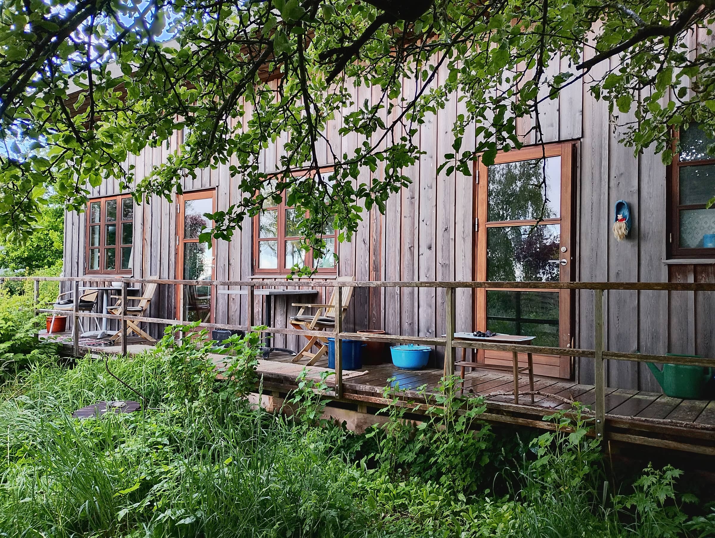 Roligt sommerhus med udsigt og nær fjordstier billede 2