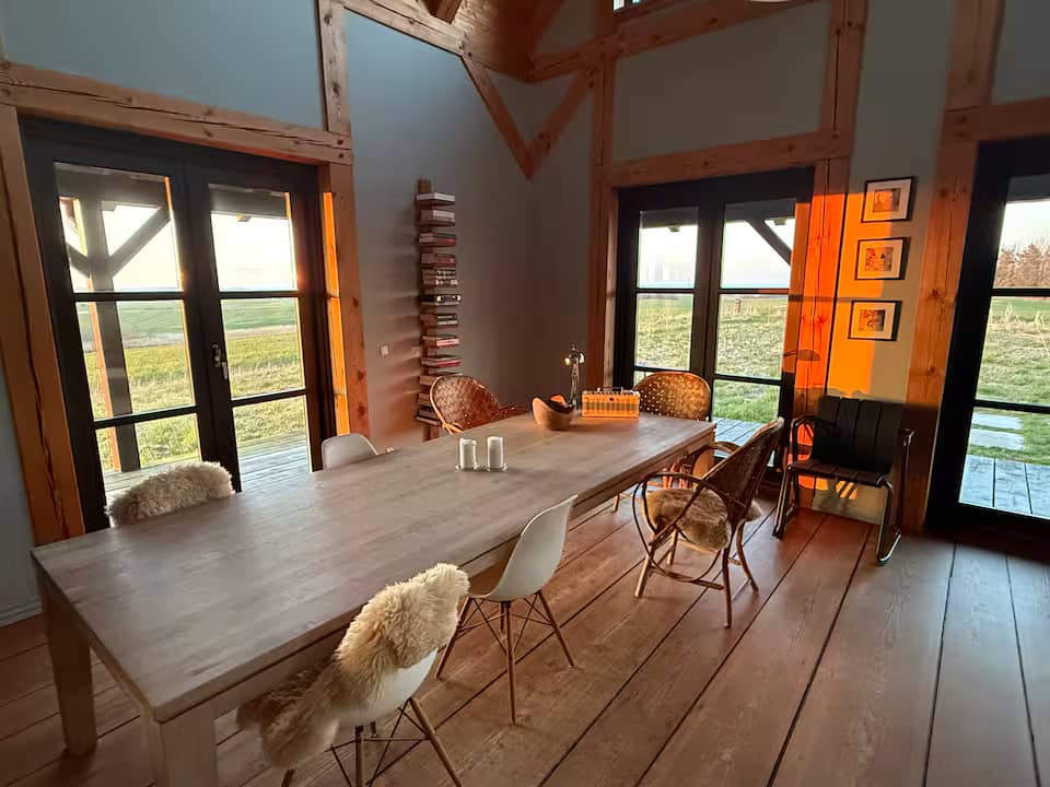 Træhus Udsigt Nordsøen, Limfjorden og Lemvig Vig. billede 2