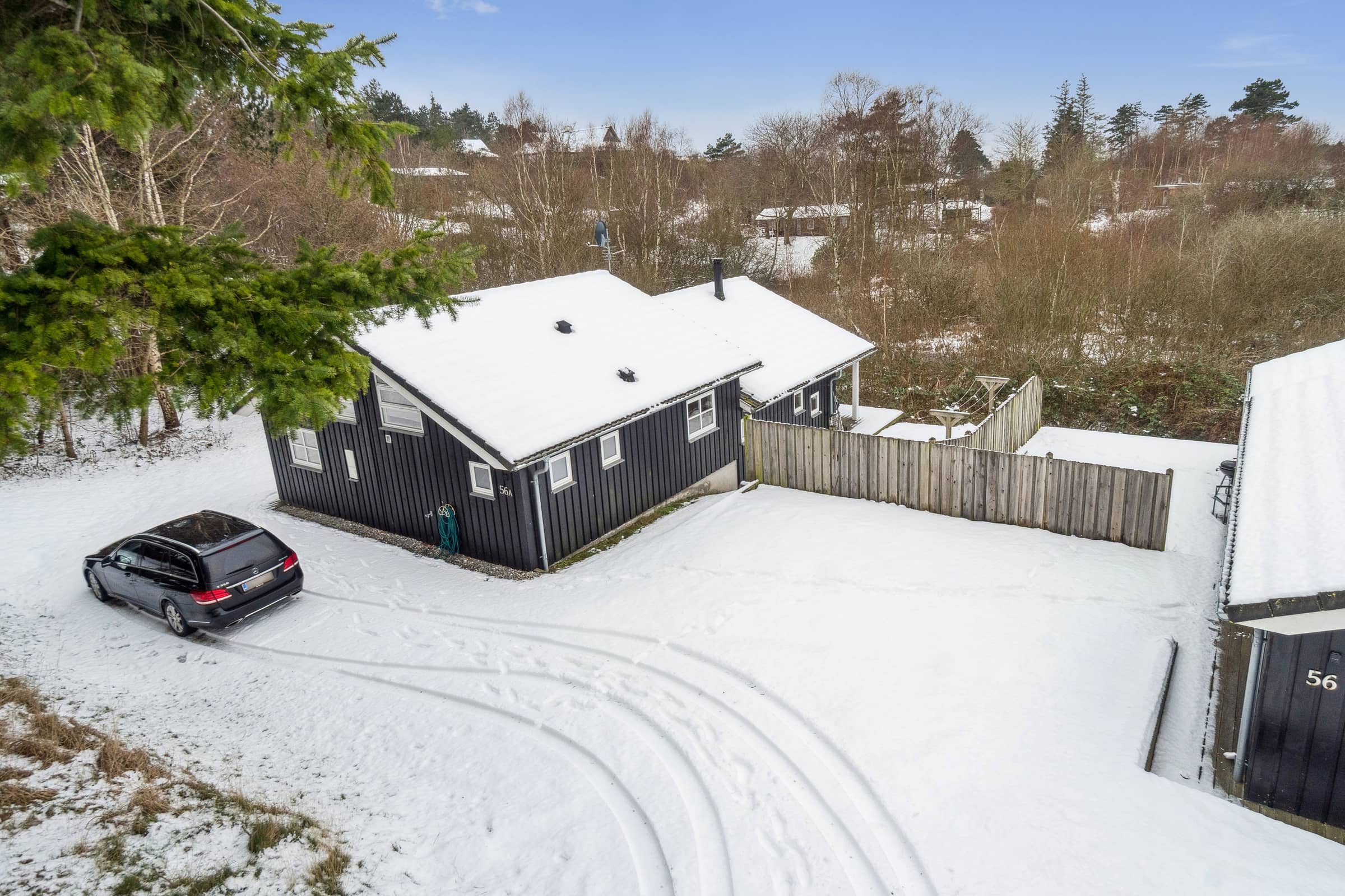 Feriehus med spa og sauna, tæt på natur billede 2