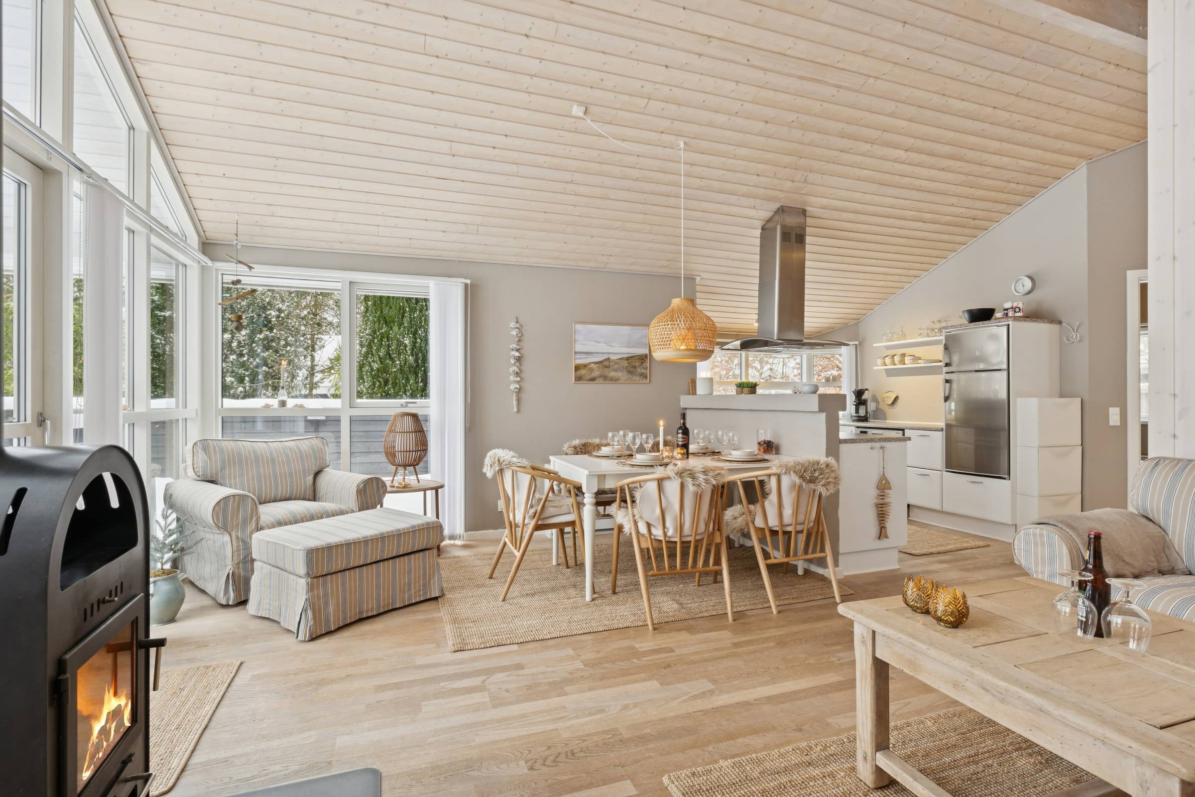 Feriehus med anneks og overdækket terrasse billede 4