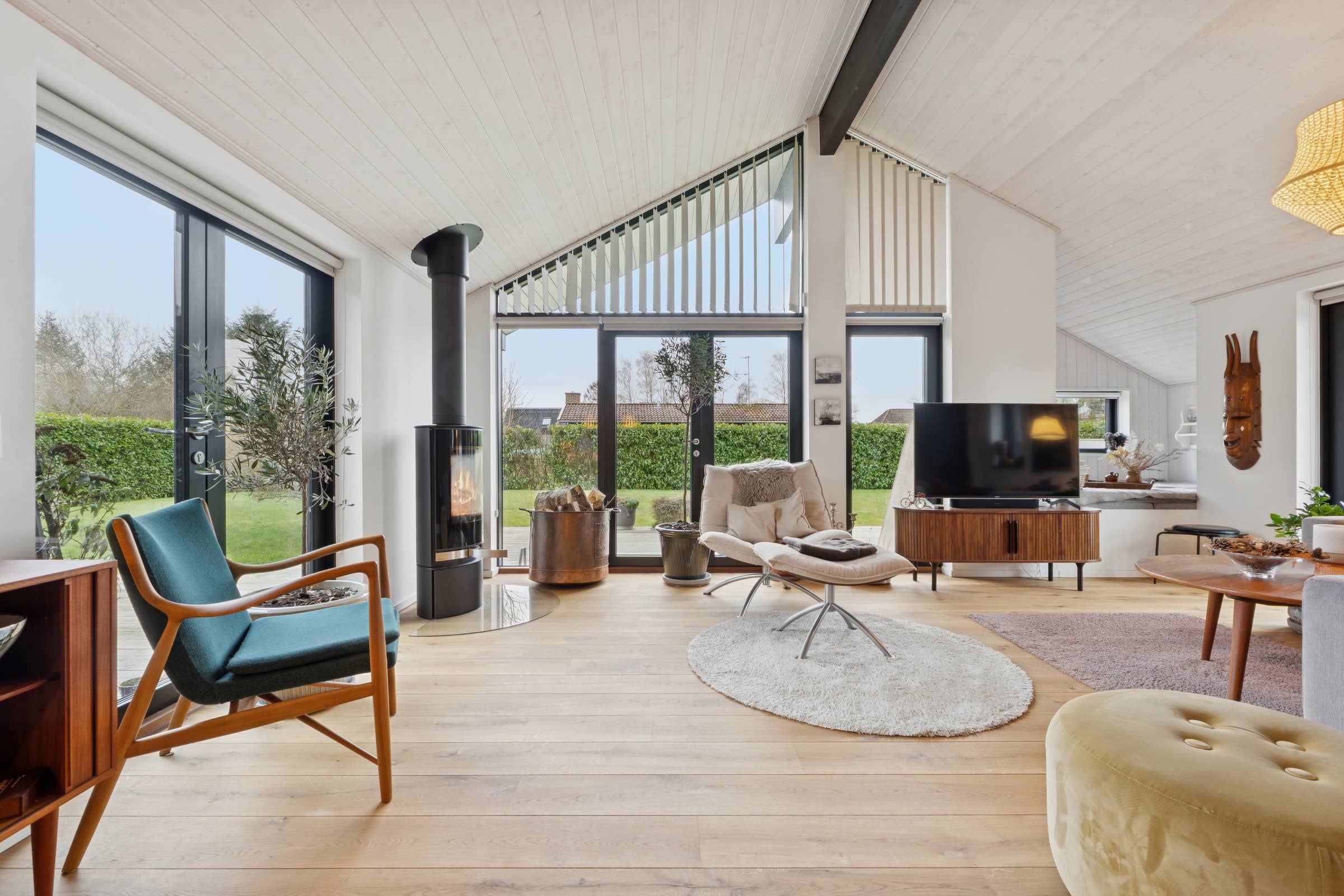 Nyt sommerhus tæt ved sandstrand billede 4