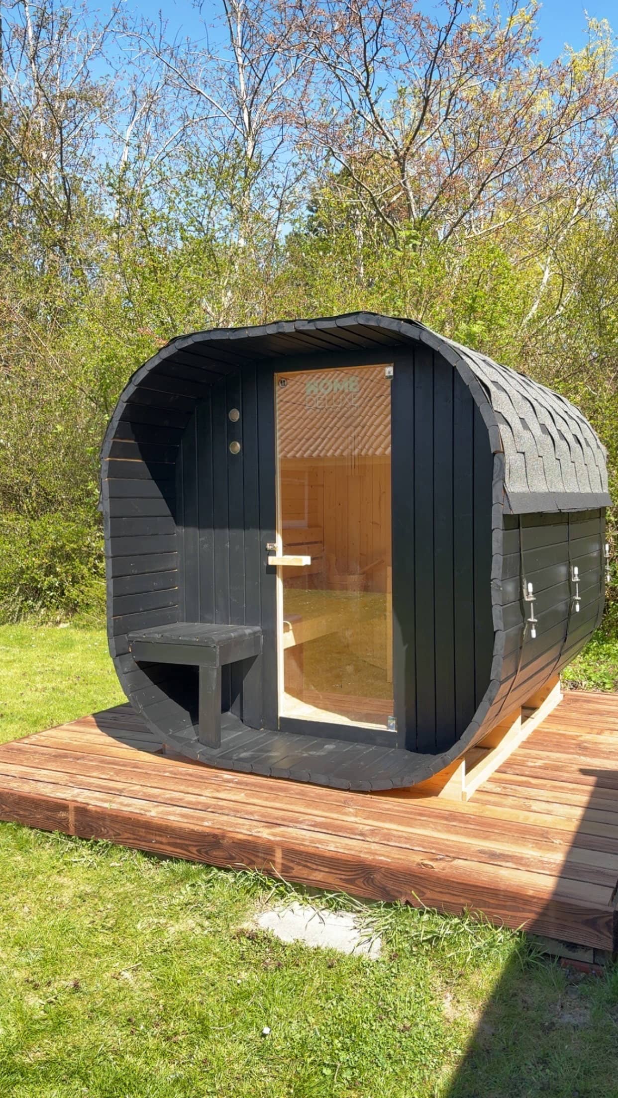 Dejligt sommerhus med sauna nær strand  og skov billede 3