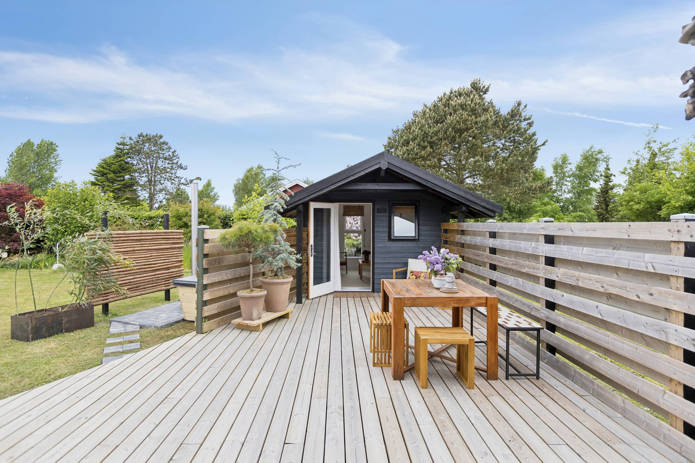 Hyggeligt lille sommerhus i Hummingen billede 5