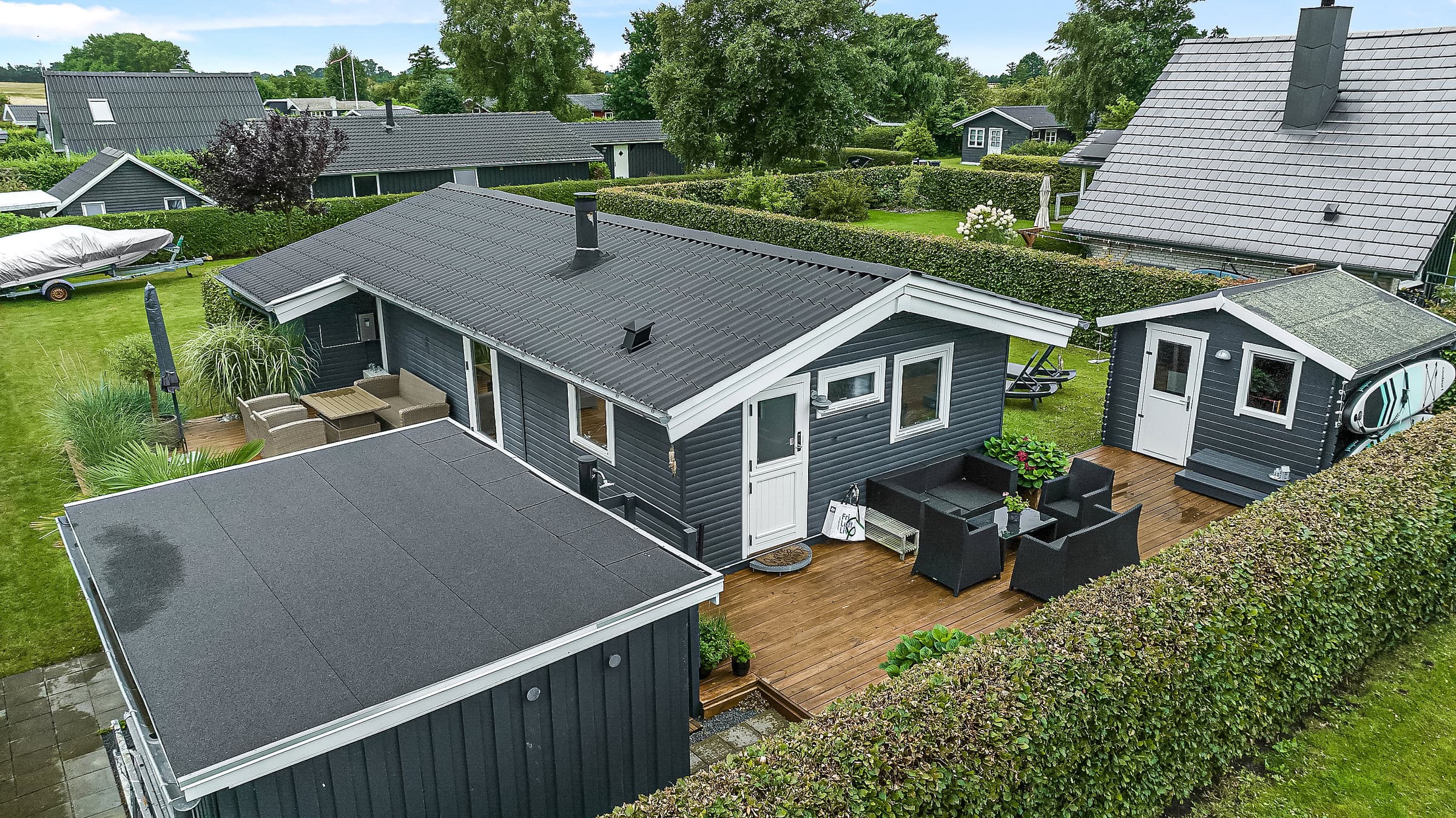 Hyggeligt lille sommerhus nær dejlig sandstrand hovedbillede