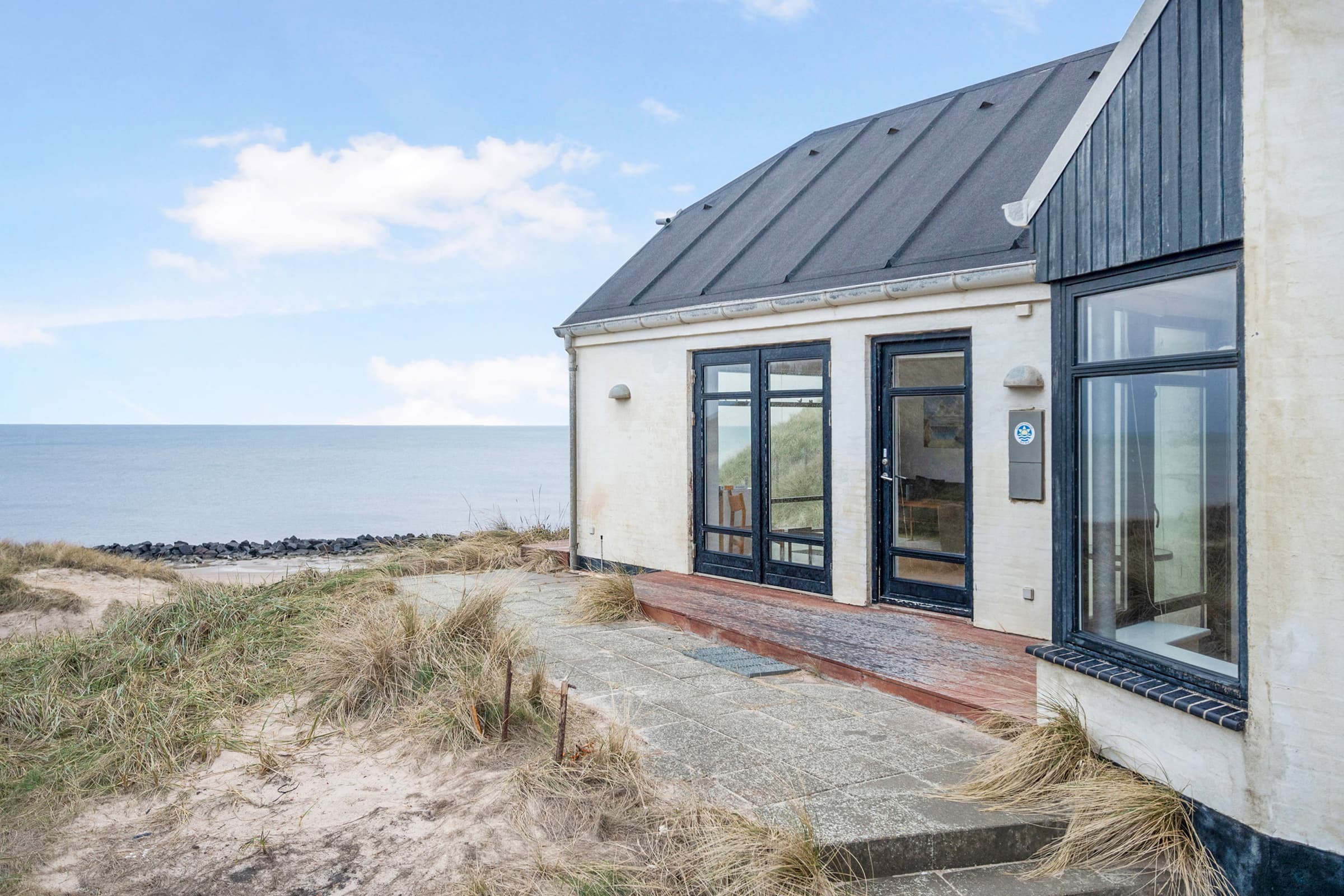 Sommerhus med panorama udsigt til stranden hovedbillede