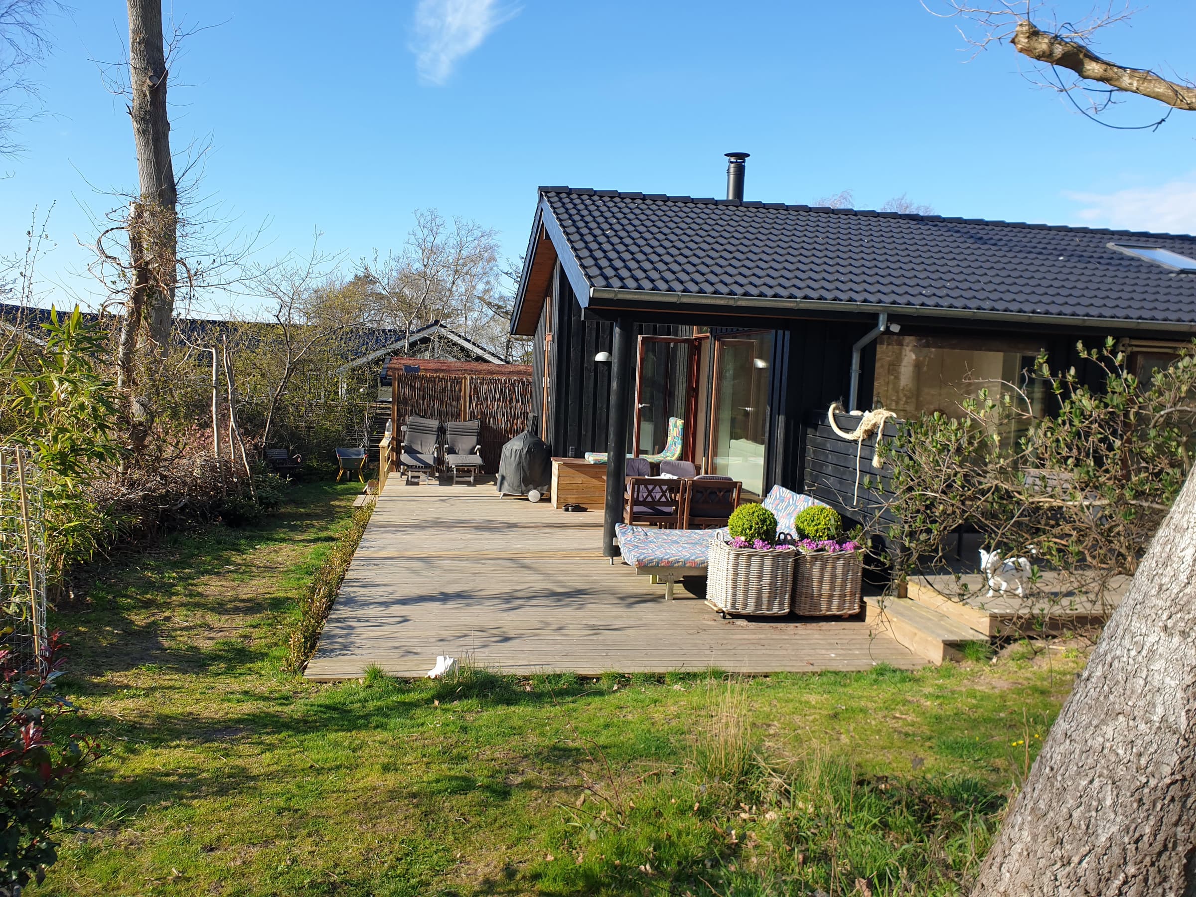 Lækkert sommerhus med shelter og natur hovedbillede