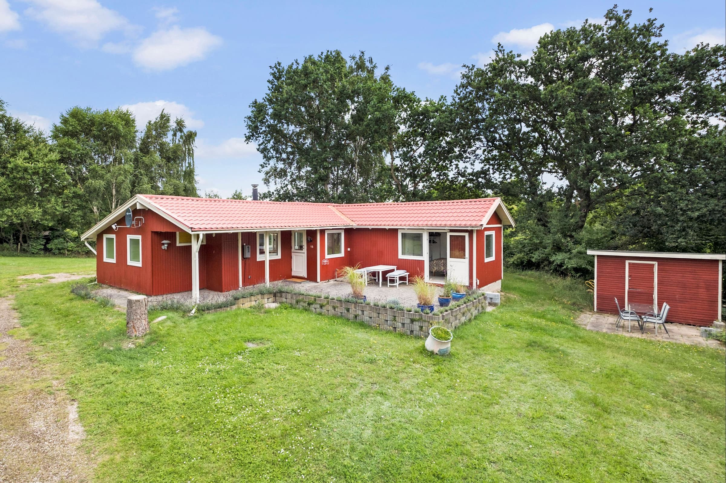 Svensk inspireret med dejlig skov som nabo - billede 1