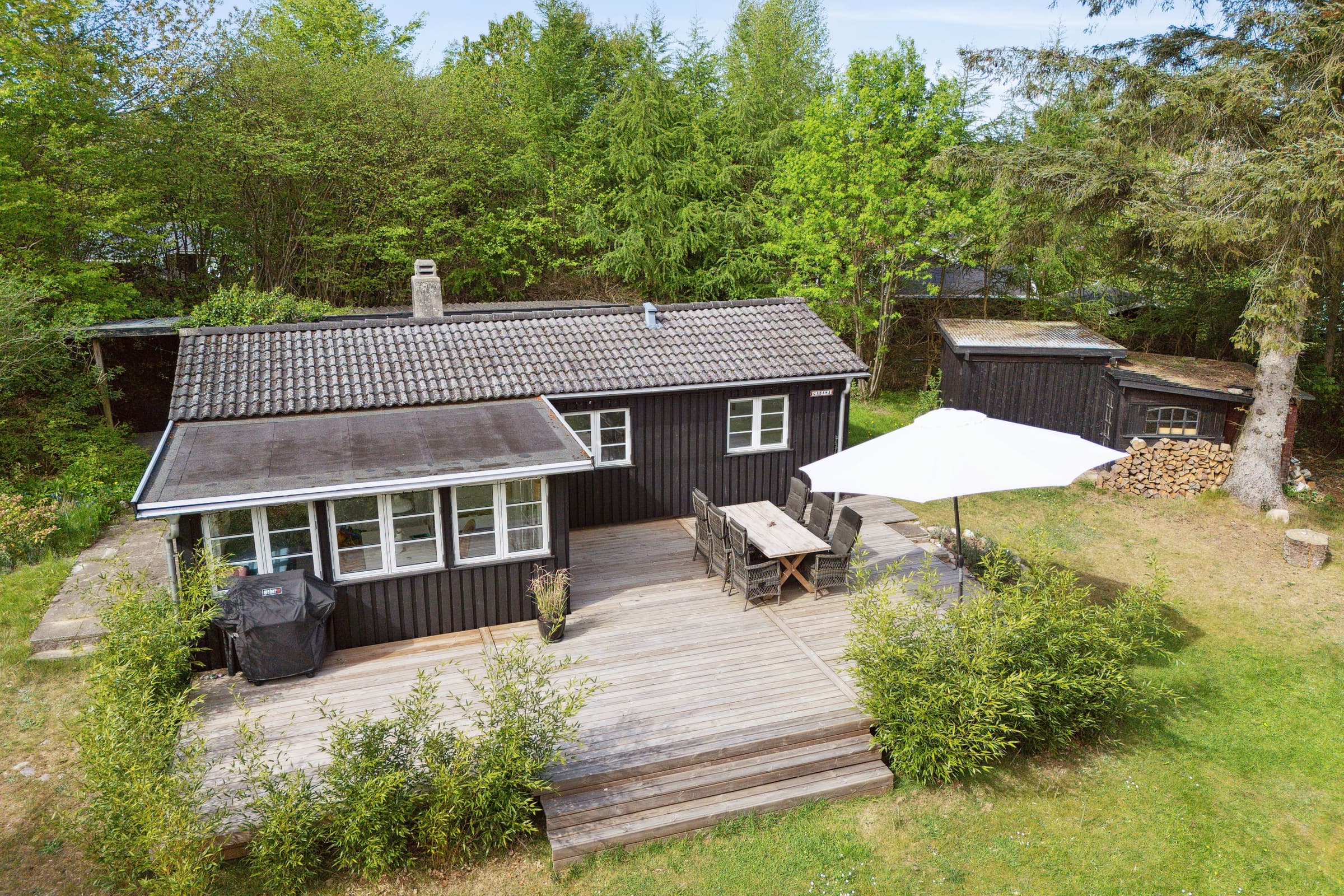 Klassisk sommmerhushygge hovedbillede