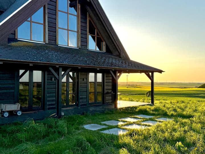 Træhus Udsigt Nordsøen, Limfjorden og Lemvig Vig. hovedbillede