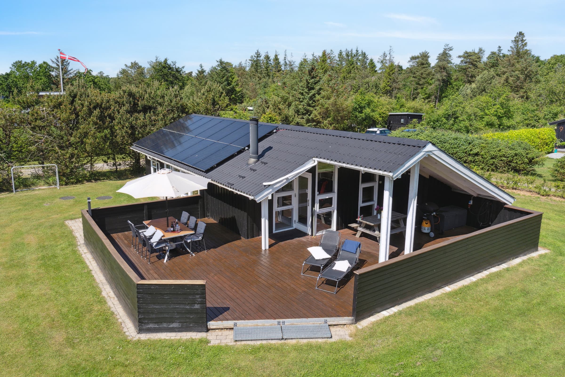 Hyggeligt sommerhus ved Hals hovedbillede
