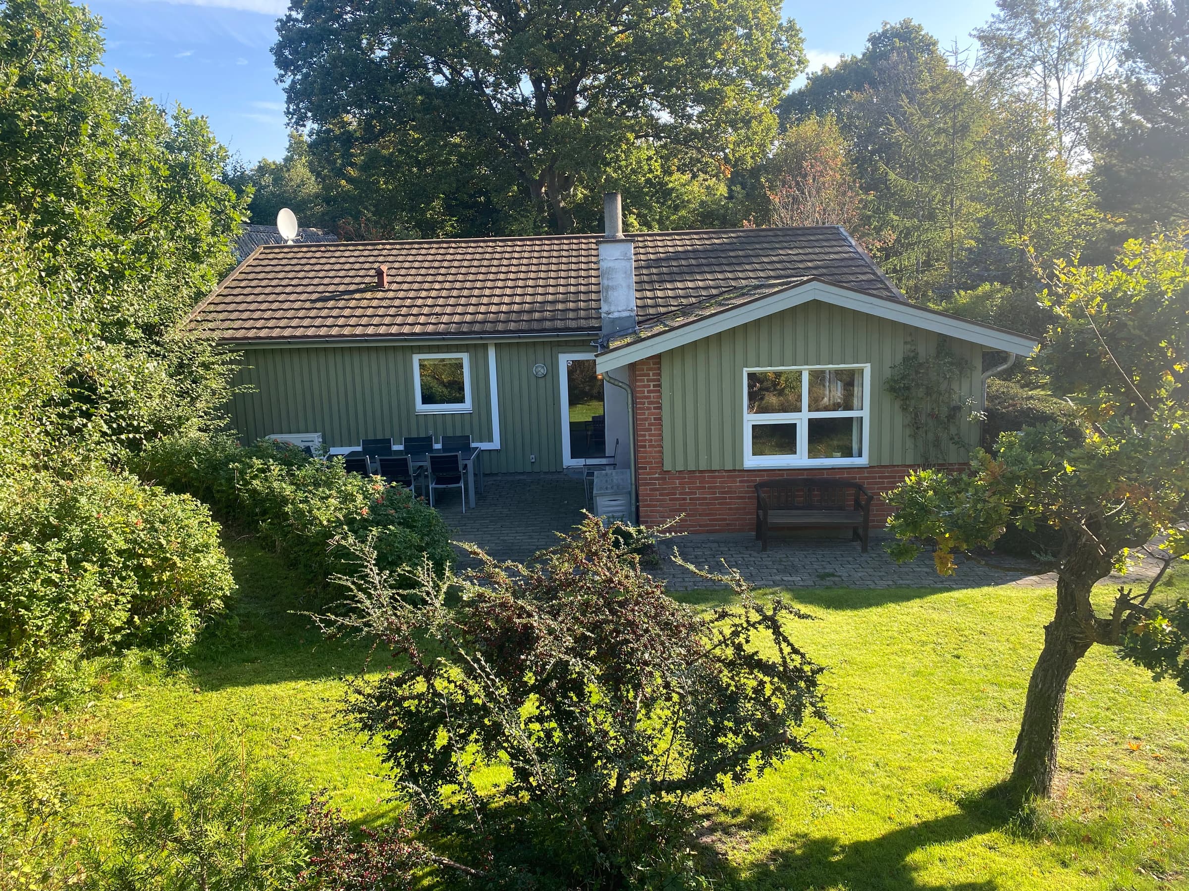 Velholdte sommerhus - beliggende i skovområde - billede 1
